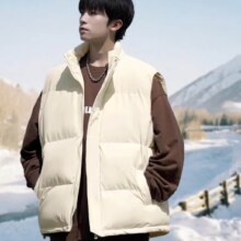 plus会员、真维斯（Jeanswest）棉马甲外套  多色可选