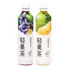29日10点开始、百亿补贴万人团：喜茶轻果茶低糖零脂果味茶饮料 450ml*4瓶装