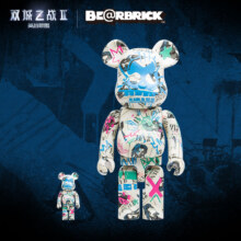 新品发售、5日10点：LEAGUE OF LEGENDS 英雄联盟 BE RBRICK X 双城之战2联名 寻找金克丝 400%&100%限量收藏款