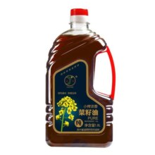 油研纯香菜籽油1.8L小榨浓香菜籽油双低菜籽物理压榨菜油植物油39元 (券后省30)