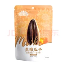 京东百亿补贴、plus会员:洽洽毛嗑焦糖瓜子500g*1袋 大包装9.7元