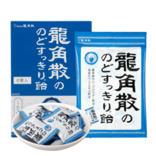 龙角散滋润嗓子缓解不适润喉糖经典原味70g*6袋草本薄荷糖送老师礼物117元 (月销1w+)