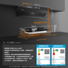 方太（FOTILE）V1抽吸油烟机灶具套装 政府补贴 顶吸侧吸一体 26巡航风量定时燃气灶烟灶联动套餐V1-G+TE216999元 (月销1w+)