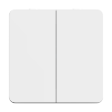Yeelight易来 凌动开关插座双开智能客厅卧室吸顶灯墙壁开关 自回弹不离线39元 (月销8000+)