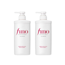 FINO芬浓透润美容液洗发露550ml*2水润亮泽滋养去屑日本进口洗发水
