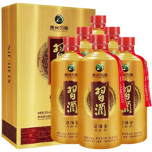 习酒金  酱香型白酒 53度 500mL 6瓶 整箱装