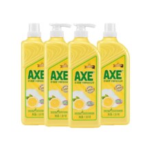 再降价： AXE/斧头牌 洗洁精 柠檬护肤1.18kg*4