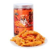 三只松鼠去骨凤爪1kg香辣味罐装