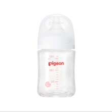 27日20点:贝亲Pigeon 宝宝玻璃奶瓶 第3代宽口径自带SS号160ml