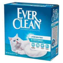 铂钻（EverClean）猫砂进口天然矿砂低尘低敏活性炭25磅11.3kg 蓝标25磅/11.3kg