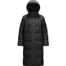森马（Semir）陈都灵同款羽绒服女长款2024冬宽松连帽防风防水外套109724113001