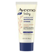 艾惟诺（Aveeno）儿童面霜舒缓燕麦润肤乳深层滋润宝宝面霜14g0.72元（需换购）