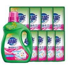 3人团专享：超能 焕彩新生洗衣液 栀子花香 11斤套装(1.5kg+500g*8袋)