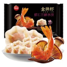 三全 私厨虾仁三鲜水饺480g（任选4件）58.2元包邮、合14.55元/件