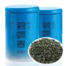 春上早 特级碧螺春 2024新茶明前 茶叶花果香 绿茶罐装 1罐