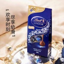 Lindt 瑞士莲 Lindor系列 黑巧克力球 600g（约50粒） 赠牛奶巧克力1粒装12g*379元包邮包税