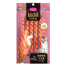 PLUS会员：麦富迪 猫条 猫零食成幼猫通用猫咪零食营养猫湿粮 三文鱼味 14g*5