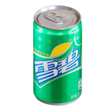 可口可乐（Coca-Cola） 雪碧Sprite 柠檬味汽水碳酸饮料  整箱装 迷你摩登罐小雪碧 200ml*12罐