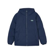 SKECHERS 斯凯奇 中性连帽三防羽绒服 海军蓝 L424U108