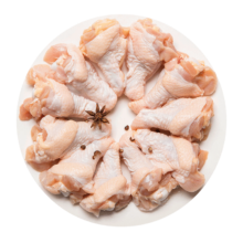 再降价、plus会员：华都食品 单冻翅根 1kg *7件