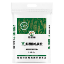 PLUS会员：好面缘 多用途小麦粉 5kg*2袋