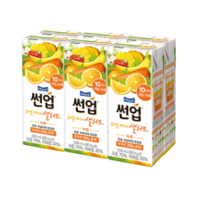 Maeil 每日素诺 99%复合果蔬汁200ml*6 韩国进口 黄色