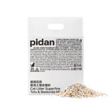 双11狂欢、微信的京东小程序：pidan 超细豆腐膨润土混合猫砂 2.4KG*4包*2件