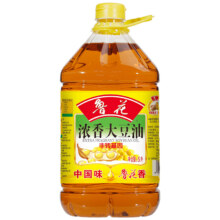 需首购：鲁花 食用油   大豆油 5L