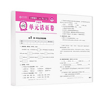 2024秋王朝霞试卷单元期末活页卷小学一二三四五六年级上册下册试卷测试卷全套语文数学英语苏人教北师版期中冲刺复习资料同步训练