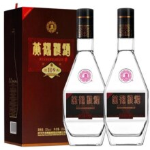 【顺丰快递】湖北黄鹤楼酒经典H9 53度500ml*2瓶清香型白酒送礼袋238元 (券后省20)