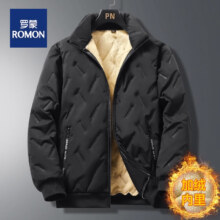 plus会员：罗蒙ROMON 男士防寒防冻棉服外套