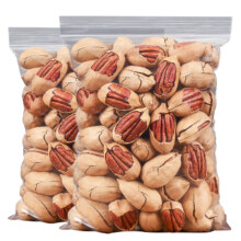 每果时光 碧根果 500g 新货奶香味