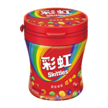 限19号、京东秒杀：Skittles 彩虹糖 原果味 110颗 120g 单瓶装7.46元 PLUS会员包邮（双重优惠）