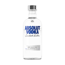 京东百亿补贴：Absolut 绝对 伏特加 40度 原味 500ml 单瓶装