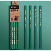 晨光 10支铅笔+卷笔刀+2块橡皮