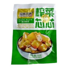 快大厨渝美天香重庆特色 榨菜芯50g*2+榨菜丝50g