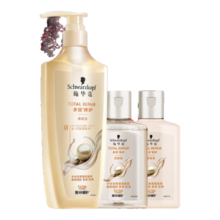 施华蔻（Schwarzkopf）新多效修护洗发露400ml+120ml洗护旅行装 柔顺滋养无硅油洗发水