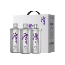 潭酒银酱银潭真年份酱香型白酒单一年份仙潭粮食酒节日送礼宴席礼盒装 53度 500mL 3瓶 （2023版）