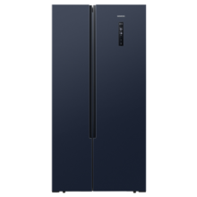 西门子（SIEMENS）502升对开门冰箱双开门变频无霜冰箱 国家补贴换新 大容量超薄嵌入式家用冰箱湖蕴蓝K65L56SMEC
