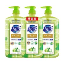 88VIP、天降礼金、超能柠檬护手去腥除味去油洗洁精1kg*3瓶