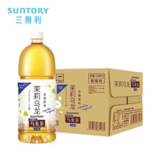 SUNTORY 三得利 无糖茉莉乌龙茶 1250ml*6瓶