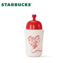9日20点、双11预告、plus会员：Starbucks星巴克 星动系列 红色可爱保温杯 290ml