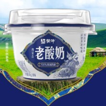 plus会员: 蒙牛 内蒙古老酸奶 原味 140g*12杯