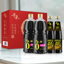 PLUS： 千禾酱油蚝油 金标生抽1.52kg*2+御藏蚝油12% 510g*2