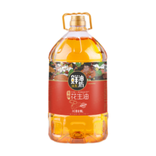 PLUS会员：金胜 压榨一级浓香花生油6.18L *2件