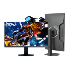 plus会员、京东百亿补贴:雷神 黑武士24.5英寸原生300Hz FastIPS硬件低蓝光HDR450nit升降旋转非 240电脑电竞FHD显示器CF25F300L+凑单品