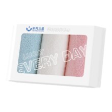 斜月三星 毛巾3条
