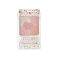 CANMAKE日本井田花漾瑰丽胭脂粉肯美五色花瓣腮红盘哑光自然裸妆高光持久 02 APRICOT FLEUR 5色