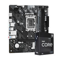 ASRock 华擎 Intel i5 12490F 盒装CPU+华擎 H610M-H2/M.2 D4 主板套装板U套装