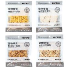 PLUS会员：可噜噜 鸡肉冻干 多口味可选 牛肉生骨肉粒30g